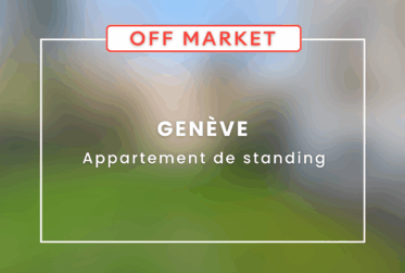 Appartement de prestige au cœur de Genève