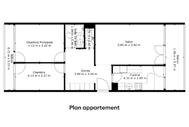 CASATAX - Appartement traversant