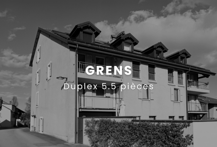 Duplex Apartment with Stunning Views of Lake Geneva and the Jura Mountains