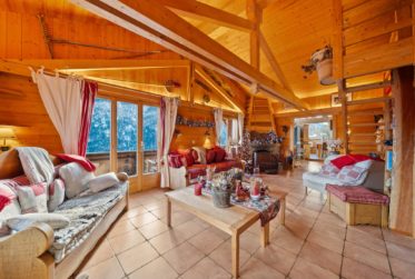 Chalet de charme avec vue panoramique – Les Marécottes (Valais)