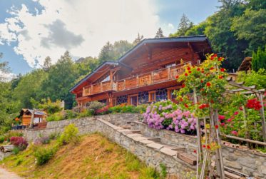 Chalet de charme avec vue panoramique – Les Marécottes (Valais)