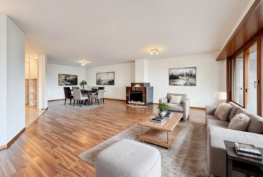 Quartier des Nations – Spacieux appartement de 6 pièces avec deux balcons vue sur le jet d'eau