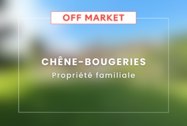 Belle propriété familiale à Chêne-Bougeries
