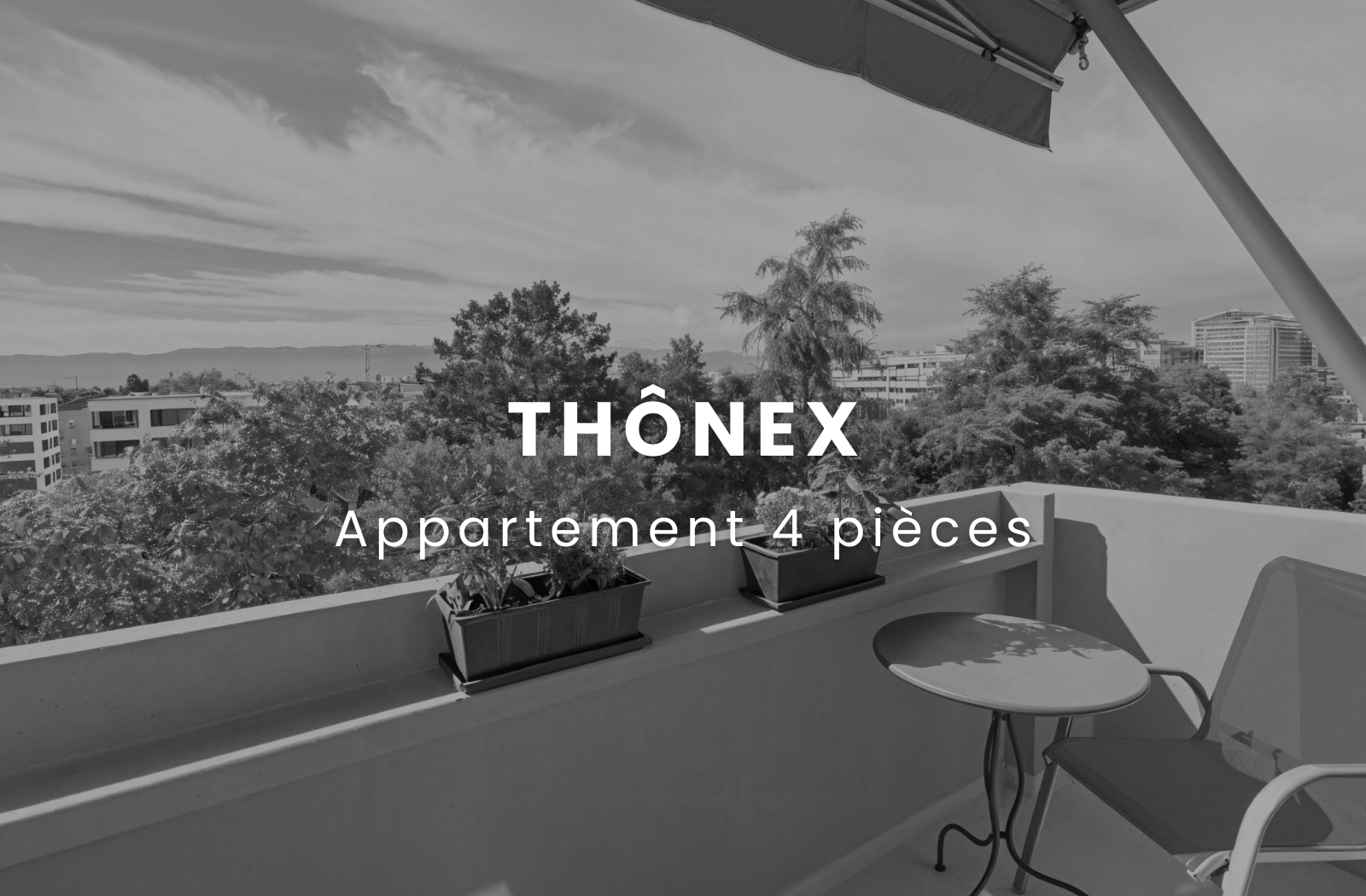 Casatax. Bel appartement 4 pièces au centre de Thônex.