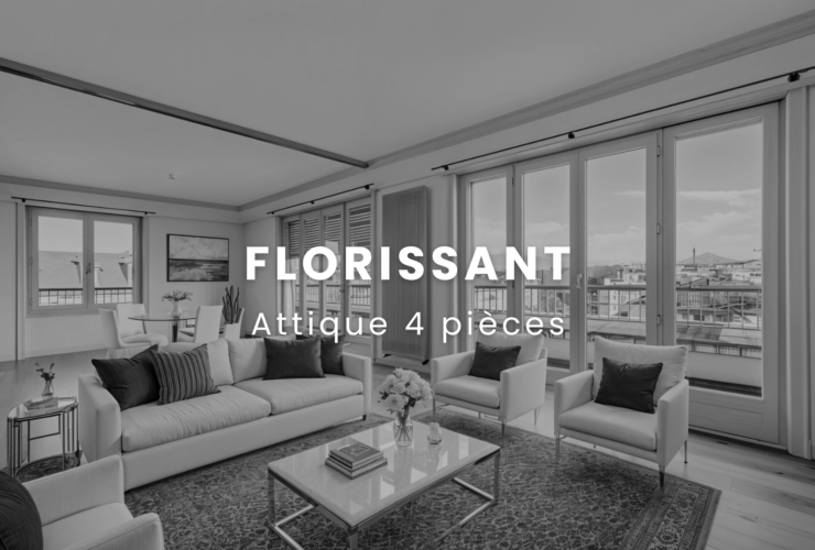 ATTIQUE 4 PIECES AVEC BALCON