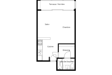 Rare studio en attique, vue dégagée et calme absolu au cœur de Genève