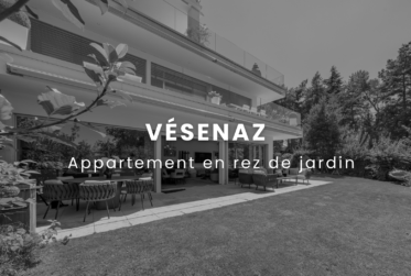Apartment with Garden Terrace in the Center of Vésenaz