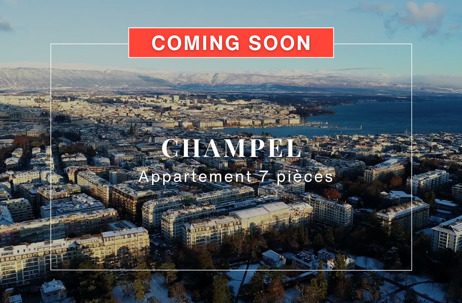 COMING SOON - CHAMPEL - Appartement familial de 7 pièces