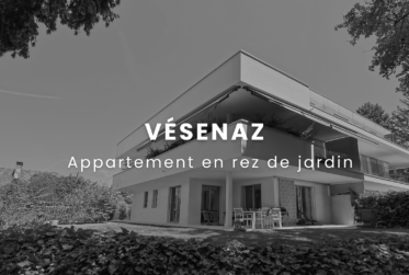 APPARTEMENT EN REZ-DE-JARDIN AU CENTRE DE VESENAZ