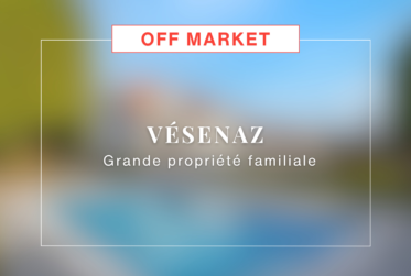 OFF MARKET – Propriété familiale à Vésenaz avec jardin, piscine et cuisine d'été