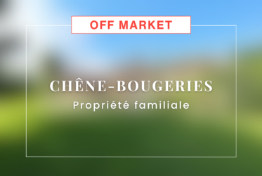 Belle propriété familiale à Chêne-Bougeries
