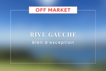 RIVE GAUCHE - BIEN DE PRESTIGE AVEC VUE PANORAMIQUE SUR LE LAC ET LA VILLE DE GENEVE