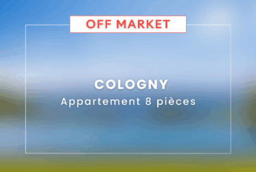 COLOGNY - APPARTEMENT D'EXCEPTION