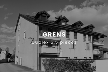 Duplex Apartment with Stunning Views of Lake Geneva and the Jura Mountains