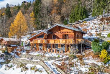 Propriété alpine d'exception aux pied des remontées mécaniques