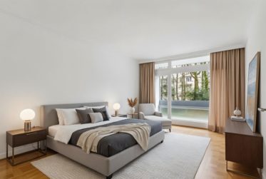 Appartement traversant avec balcons, entièrement rénové & piscines sur le toit